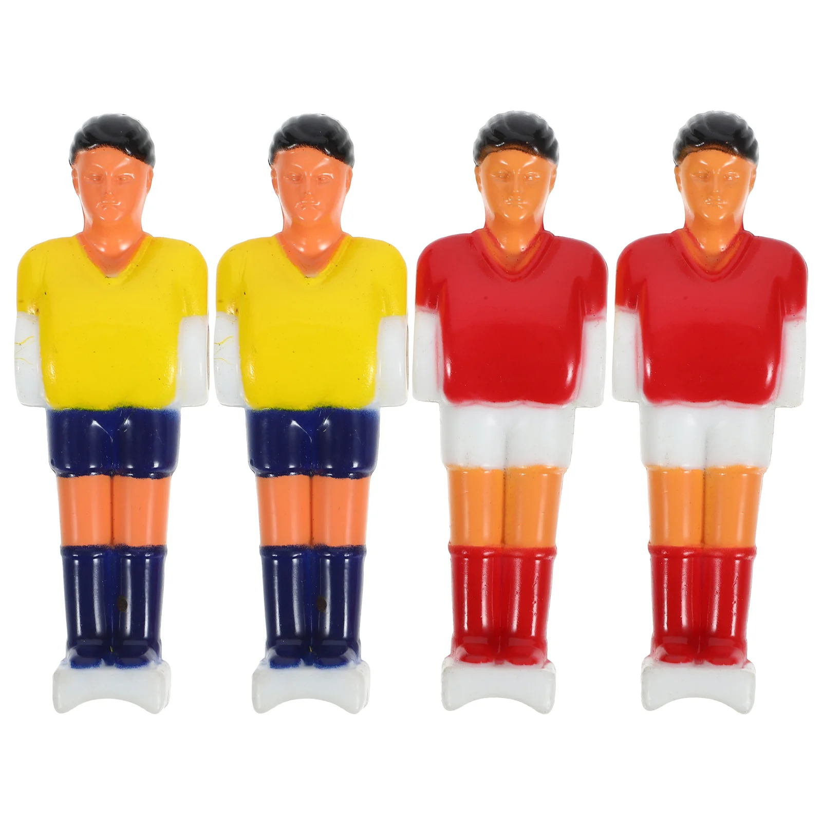 

Professional Football Action Figures Toys 4Pcs Foosball Athletes Dolls Soccer Game Player for Tabletop Football Machine