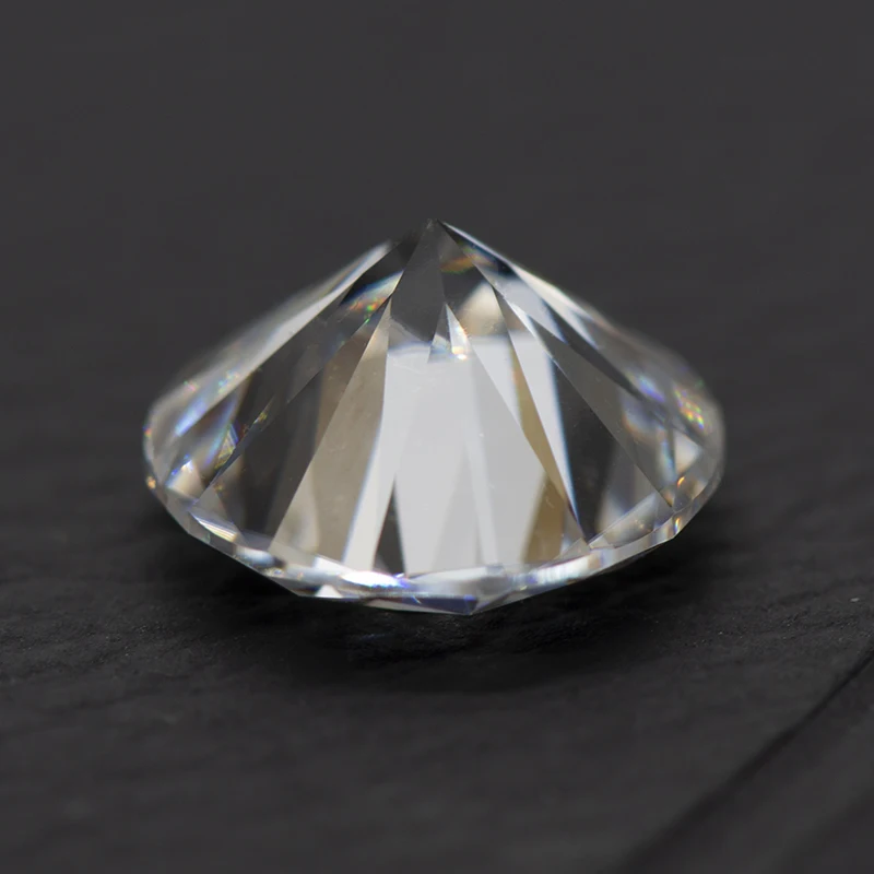 Moissanite หินขายส่ง D สี Vvs1 รอบ 0.1ct-12ct Moissanite หลวมหินอัญมณีสําหรับเครื่องประดับทํา GRA รายงาน