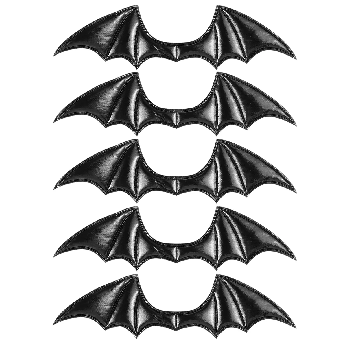 5Pcs DIY Devil Bat Wings Hair Accessories Creative Halloween Hair Ornament for Hairpin Clothes Bags Gifts Clothes Supplies