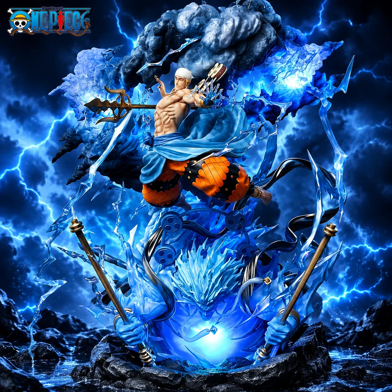 Premium Anime Merchandise - Premium Version LS 37CM Enel God