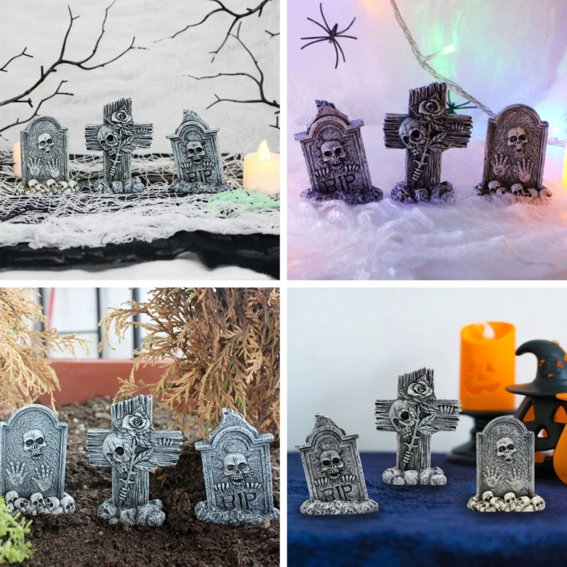 Garden Resin Halloween Theme Decoration Yard Decorative Floor Insert Lawn Stakes