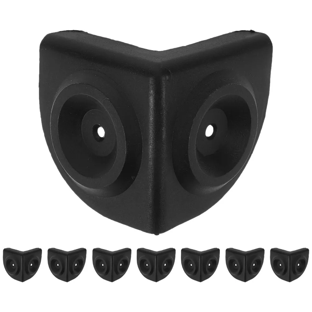 8Pcs Plastic Speaker Corners Guard Triangle Shape For Speaker Cabinet For Musicians Protective Covers Loudspeakers
