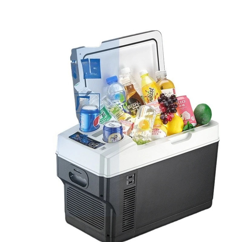 

Car small refrigerator mini car home dual-purpose small dormitory home refrigeration large truck car 12v24v