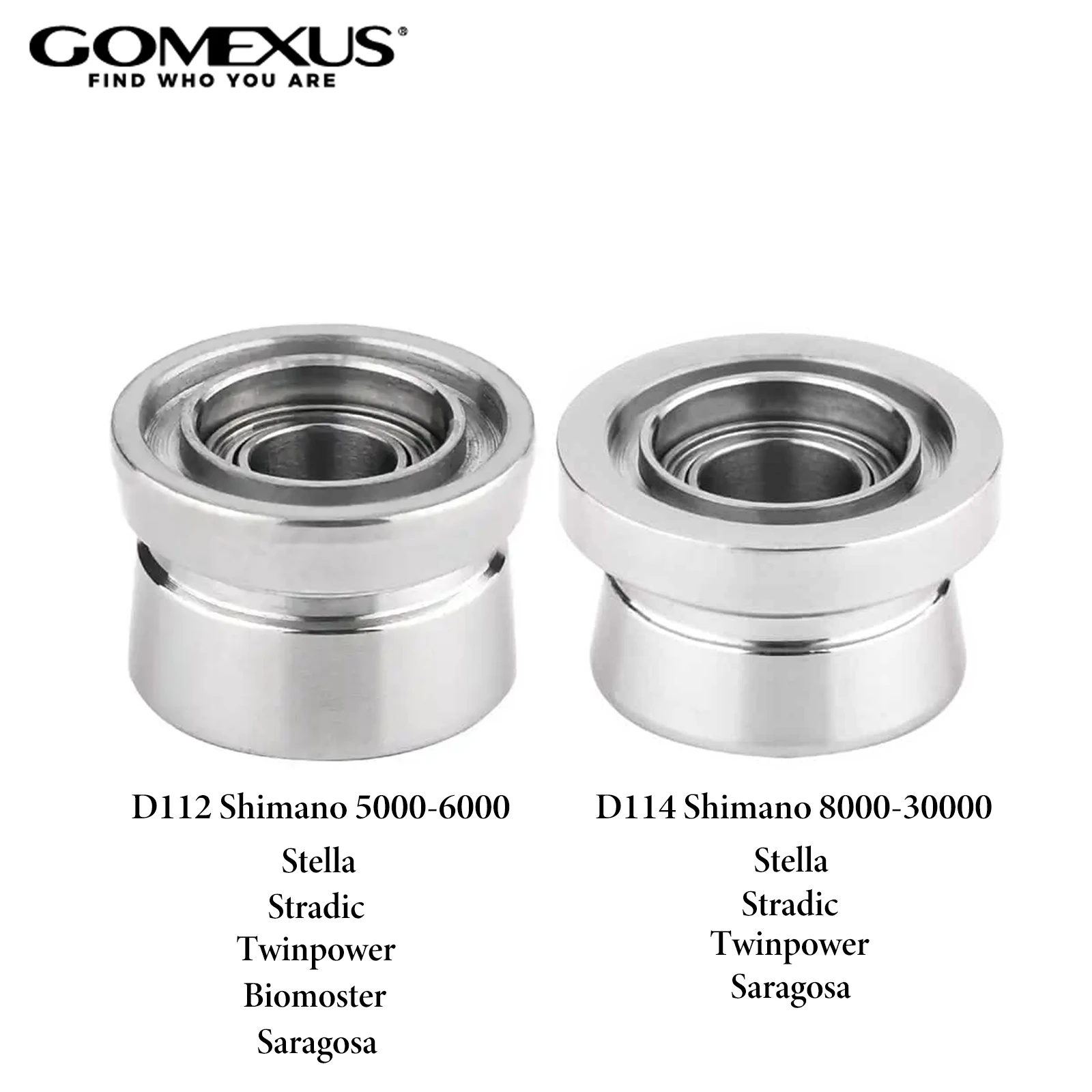 Image of Gomexus D112 D114 Titan-Linienrolle für Shimano Stella Stradic Twinpower Saragosa SW 5000-30000