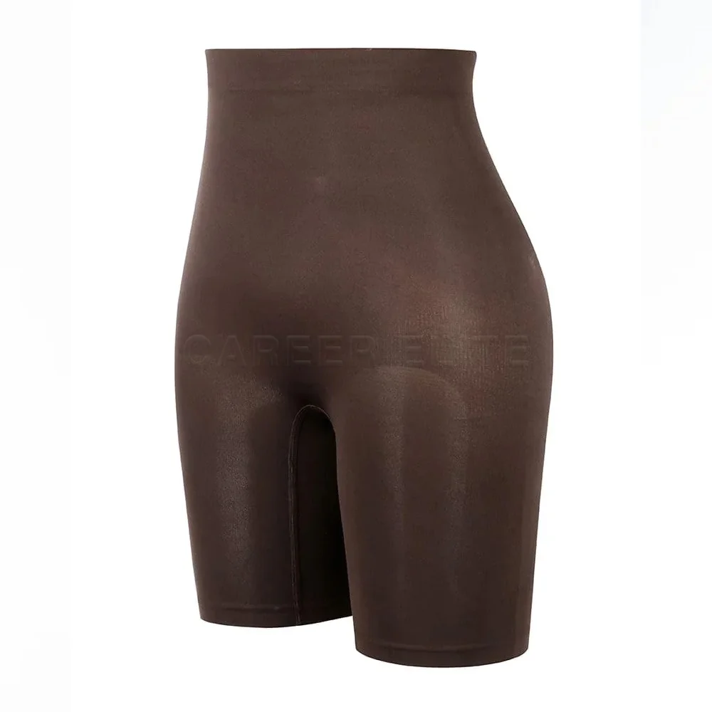 Pantalones cortos moldeadores de cintura alta para mujer, ropa interior de Control de barriga, bragas adelgazantes sin costuras, moldeador de realce de glúteos de tela transpirable