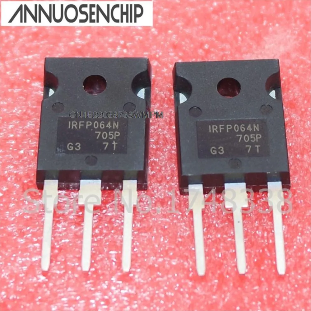 10PCS New and Original IRFP064  IRFP064NPBF 55V 110A TO247 NPN field effect IRFP064N