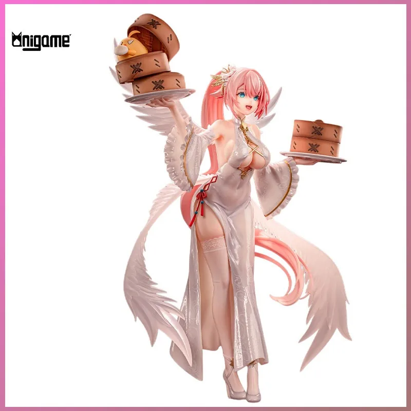 

AniGame Azur Lane Тезеус: Новогодний белый плюмаж, фигурка из ПВХ 1/6, оригинальный гараж-кит, подарки, игрушки, модель, кавайные игрушки, 2026
