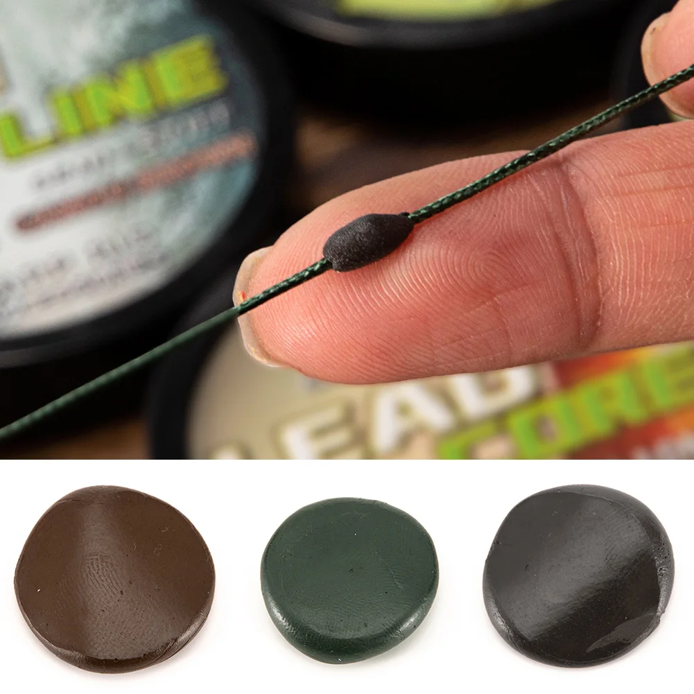 

Premium 15g Moldable Tungsten Mud Environmentally Safe Fishing Sinker Reusable Rig Weight For Carp Fishing Leads Substitute