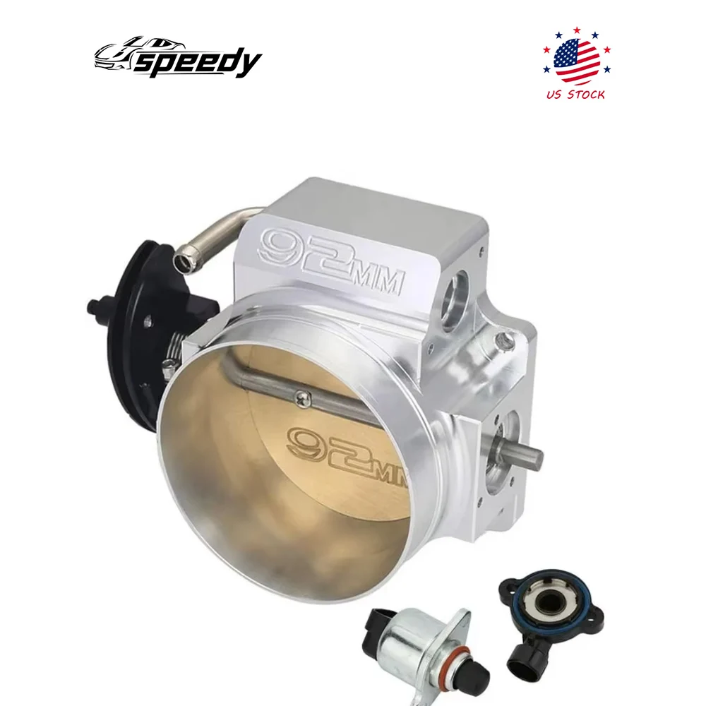 

Корпус дроссельной заслонки LS, 92 мм, трос DBC TBI, 4 болта TPS IAC для GM LS1 LS1 LS2 LS3 LS7 LSX 5.3L 5.7L 6.0L Chevrolet