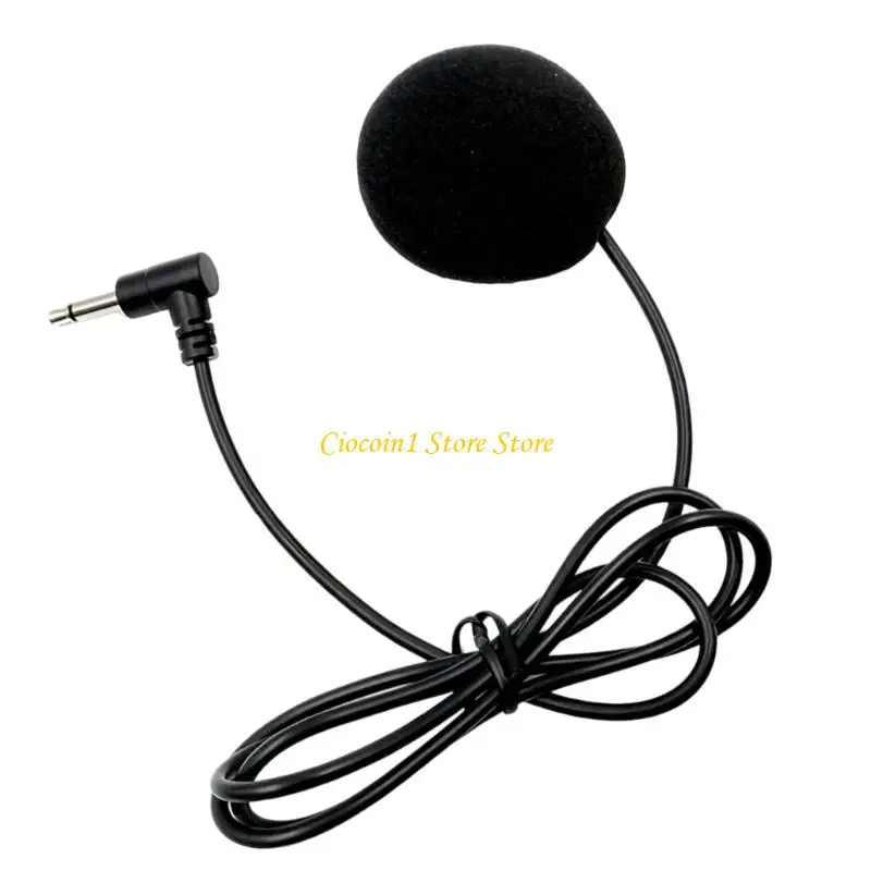A3PC Helmet Earpiece Headset with Single Speaker, 3.5mm 1m Cable, Route Voice and Music Support for Ear Pocket Use in Daily Road