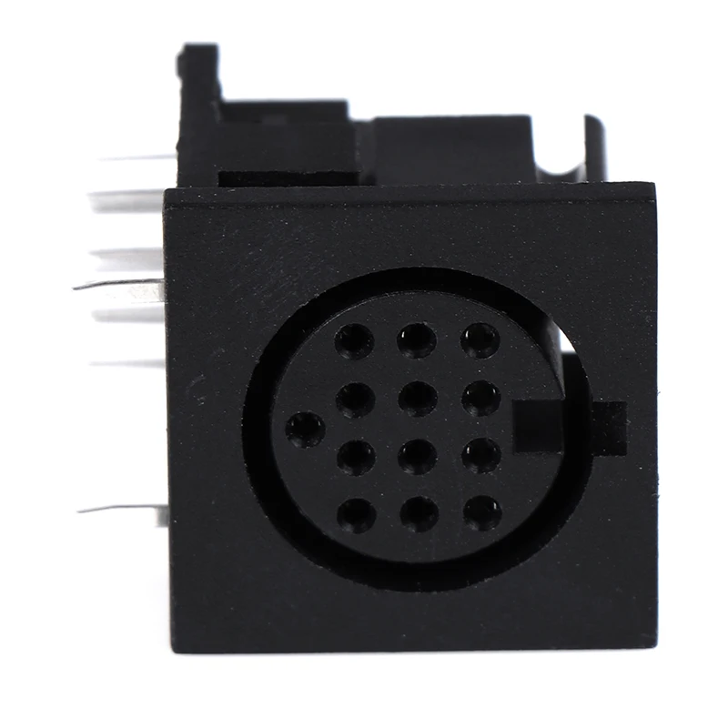 1 DIN Cắm Jack 13pin Tròn Jack Nữ PCB Gắn Đầu Nối S Nhà Ga