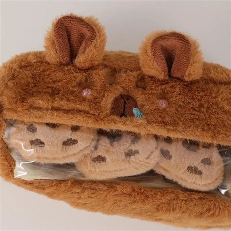 W89C Pencil Pouches for Steper Teacher Artist Tool Trans Trans Tool ، Large Carty Soft Soft Plush Pen Pen Stationeries Bage