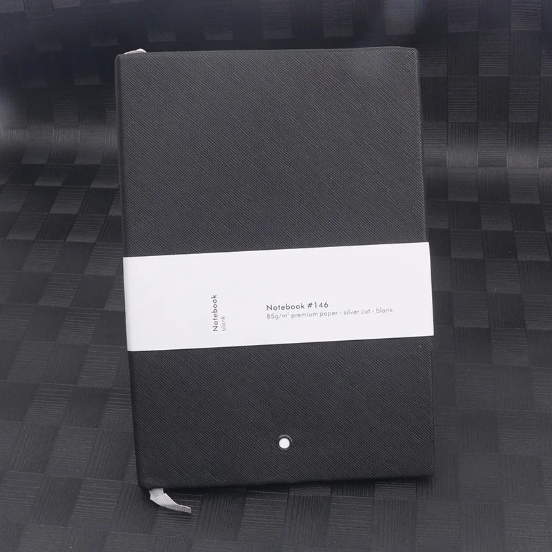 Luxury MB Leather Notebook Loose-leaf A5 A7 Size Business Office Journal Diary Class Lined Note Book