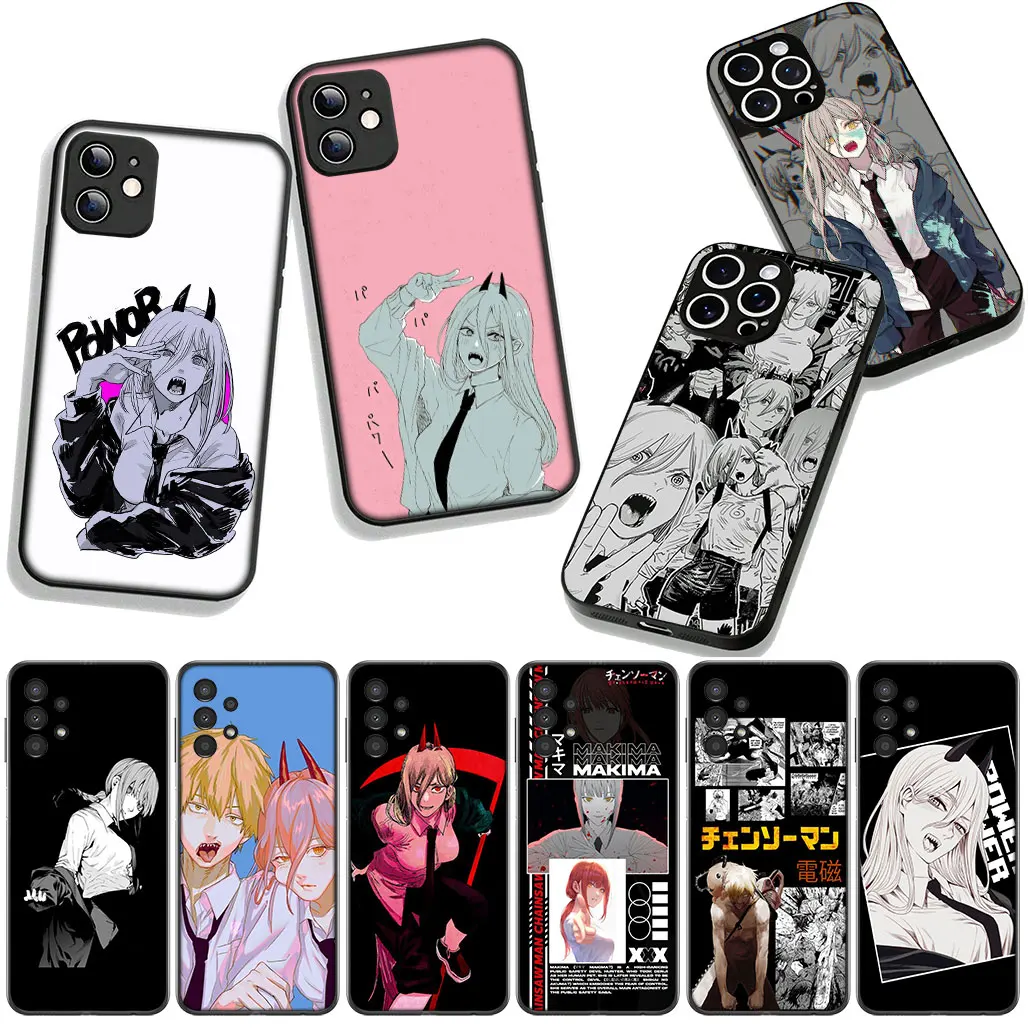 Tatsuki Fujimoto بالمنشار رجل جير أنيمي لموتورولا موتو G24 G54 G05 G55 G75 G85 G15 Power Edge 50 30 Fusion 40 neo Pro Case #5