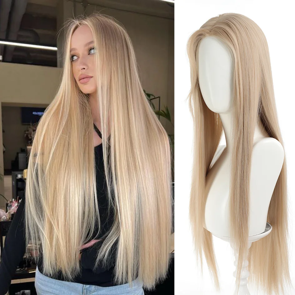 Synthetic wig linen long straight hair with bangs long curly hair ponytail extensions dirty braids Halloween Christmas gifts