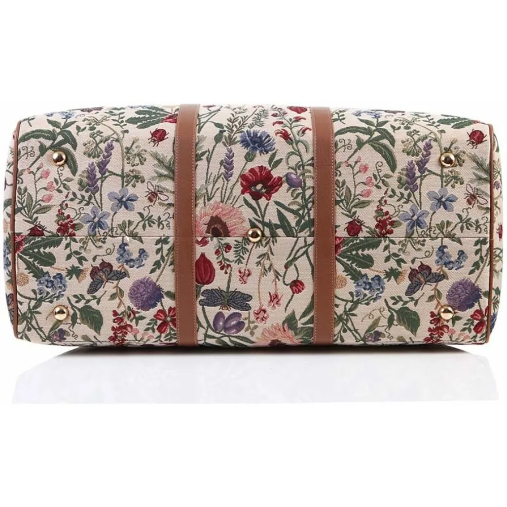 حقيبة نسائية كبيرة من القماش الخشن لعطلة نهاية الأسبوع للسفر وطوال الليل وصالة الألعاب الرياضية والرياضة - حقيبة حمل لأسلوب الحياة النشطة #4