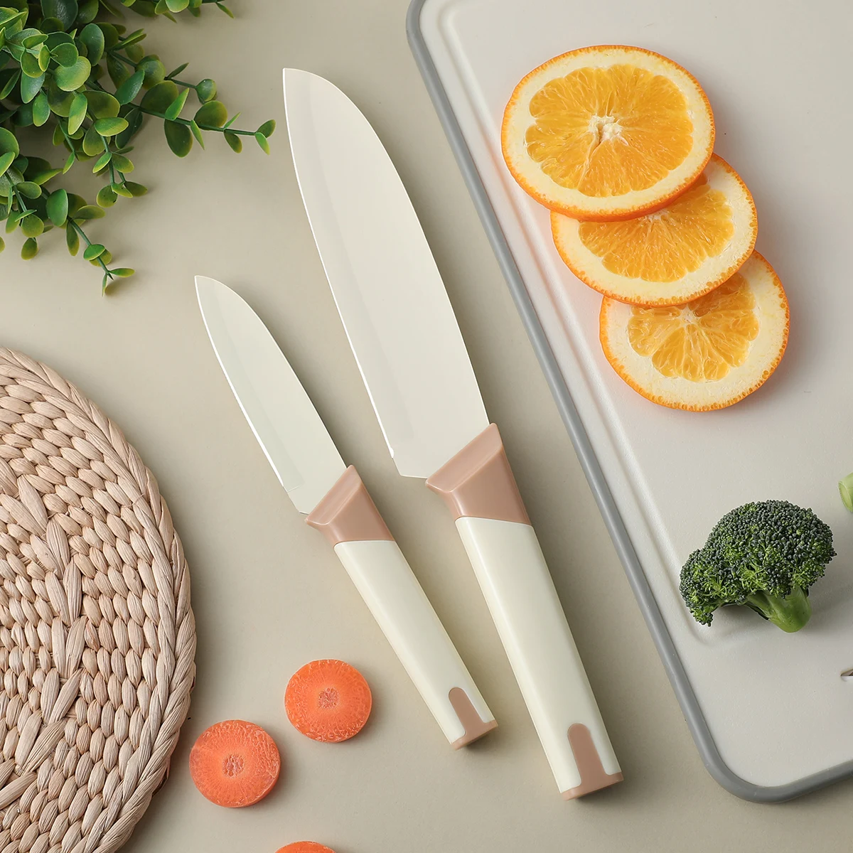 Women's dedicated small vegetable knife, fruit knife, household auxiliary food knife, kitchen set knife