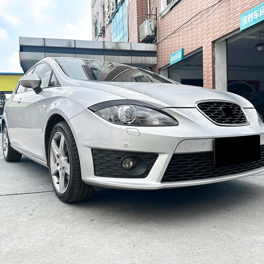 

Автомобильные передние фары, брови, накладка на веки, наклейка на лампу, аксессуары для Seat Leon MK2 2005 2006 2007 2008 2009 2010 2011 2012