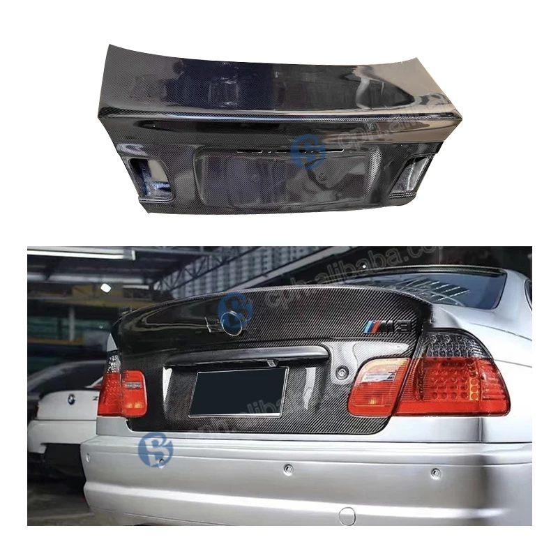 CSL Style Carbon Fiber Trunk For BMW 3 Series E46 M3 318i 325i 330i Sedan