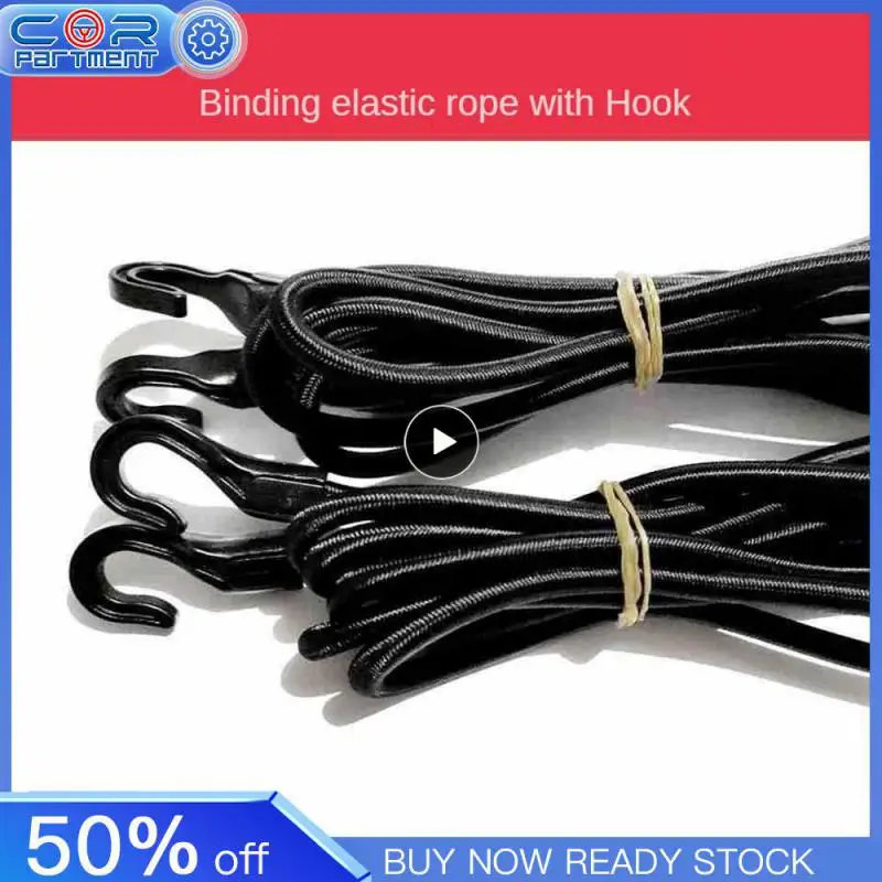 Shock Cord Damping Practical Heavy Burden Multifunction Convenient Multifunctional Zip Ties For Canoe Bikes Elastic Band Rope