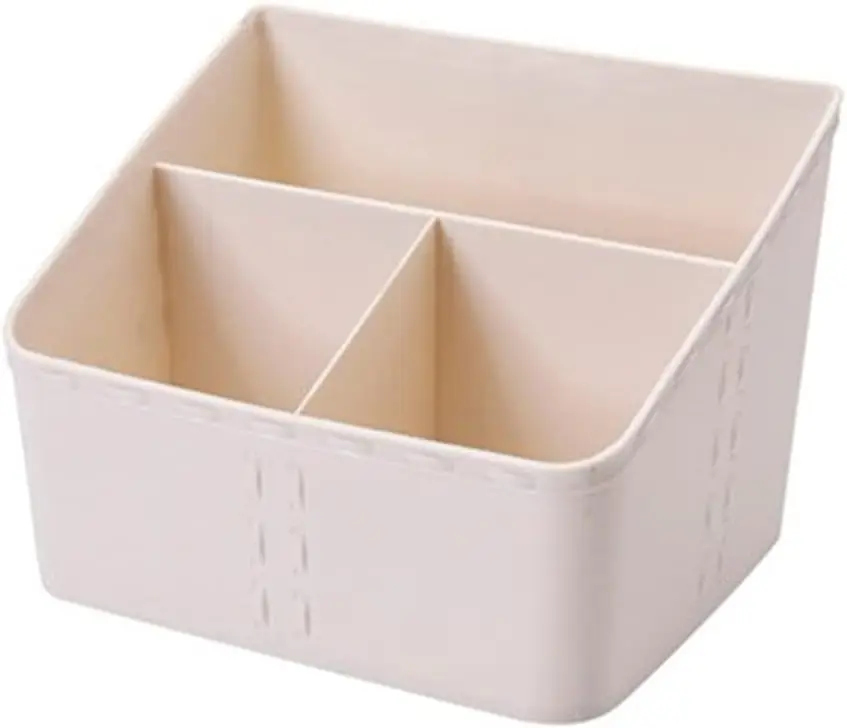 

Mini Drawer Organizer Desk Drawers Plastic Box Drawers Plastic Box for Office Cosmetics Jewelry Room (Apricot Double Row)