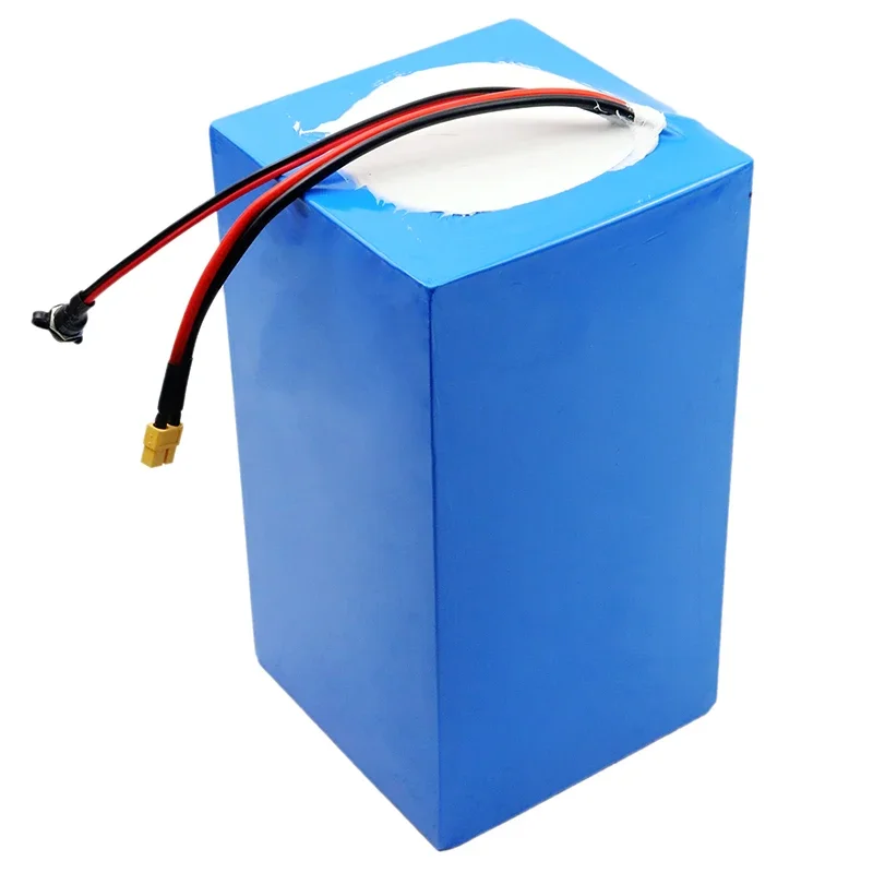 New 48V 30ah lithium iron phosphate battery pack 32140 16S2P built-in BMS 0-2000W motor high-power rechargeable battery