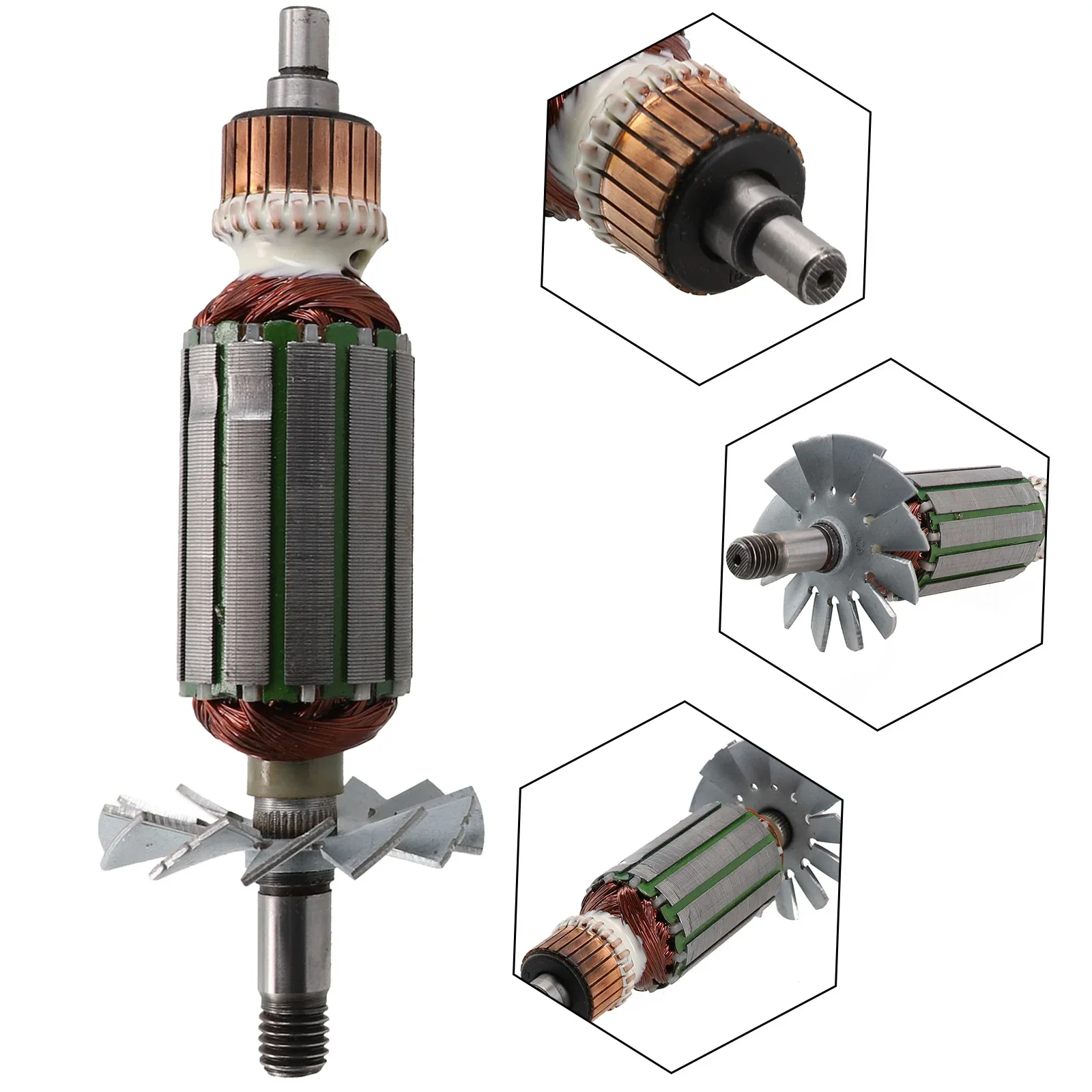

Replacement Armature Rotor For 1900B N1900B Planer Rotor Parts Rotor Epair For Replace Damaged Electric Tool Accessories