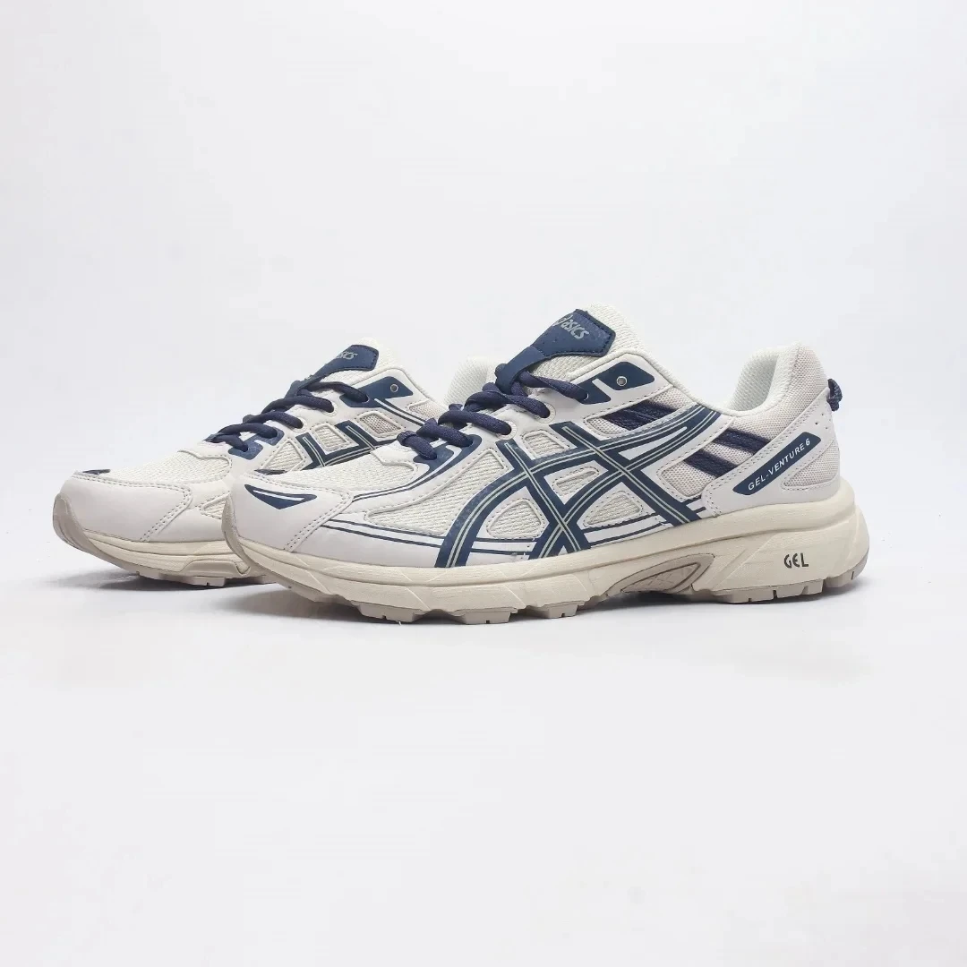 Asics Gel-Venture 6 Men and Women Running Shoes Cushion Low-top Outdoor Sneakers Unisex