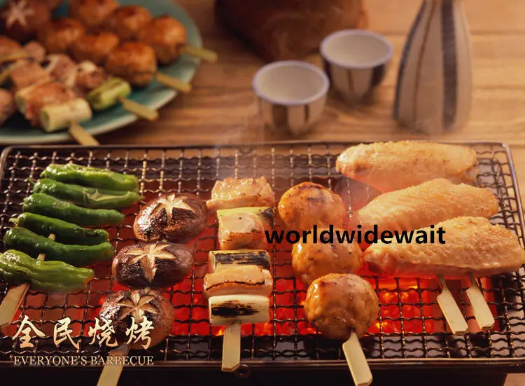 

1PC Stainless Steel Barbecue Net Grill For Bake Fish Meat Outdoor BBQ Tool