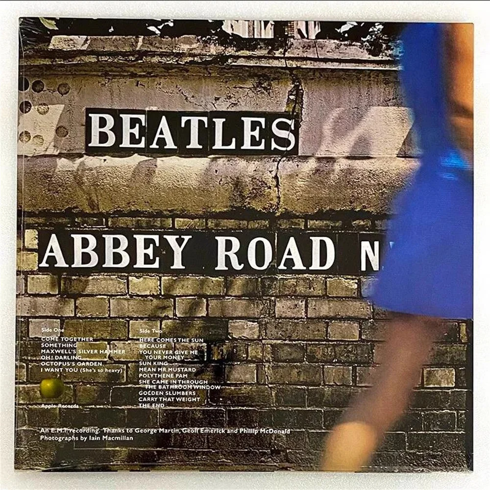 12 inch Vinyl Record The Beatles' original and Authentic Vinyl Album The Beatles Abbey Road Vinyl LP The Beatles