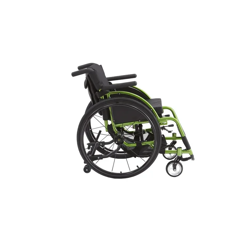 High Quality 24 Inch Manual Aluminum Lightweight Adjustable Active Sport Rehabilitation Therapy Supplies 36cm Seat