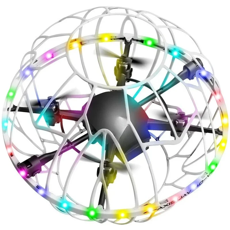 Football drone Quad axis obstacle avoidance induction aircraft Children's competition special aircraft
