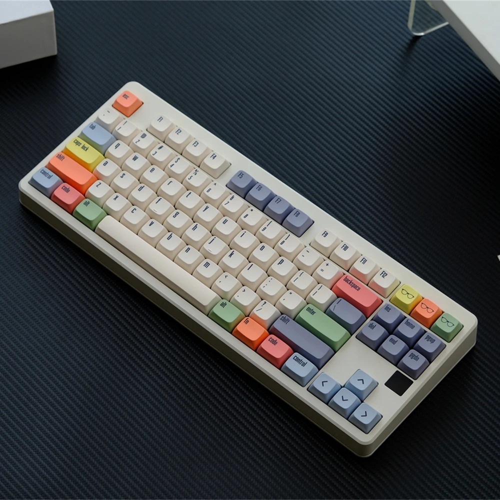 Imagem -06 - Xda Pbt Keycaps para Teclado Mecânico Dye Sub Minimalismo Retro Custom Faça Você Mesmo 75 Color Gaming