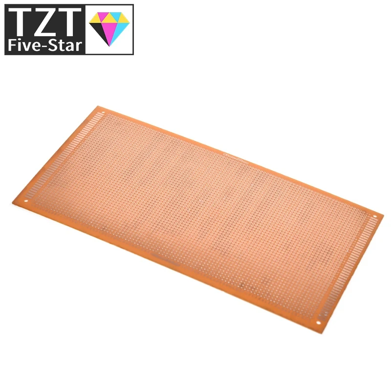 1/3 قطعة 13x25 سم 13*25 سنتيمتر جانب واحد النموذج 2.54mmBreadboard العالمي التجريبية الباكليت لوحة نحاسية لوحة دوائر كهربائية