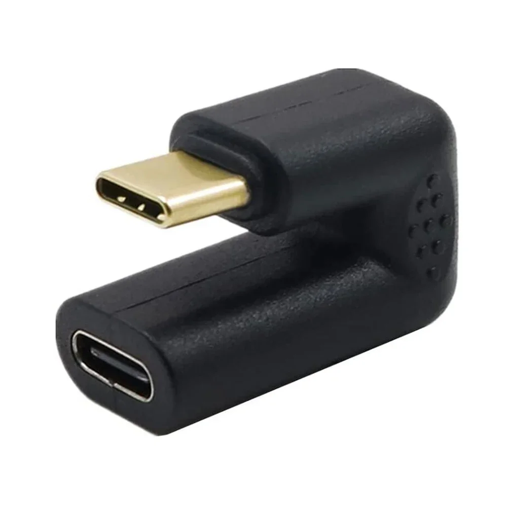 

Угол 180 градусов USB3.1 USB C Адаптер-удлинитель «папа-мама» 10 Гбит/с Тип-c Позолоченный 3A Быстрая зарядка Аудио