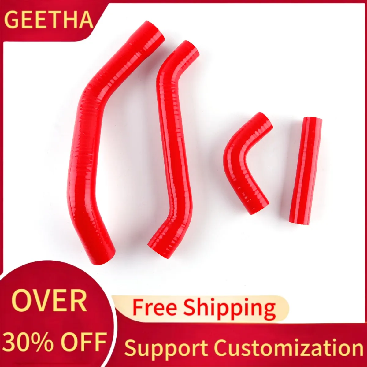 FOR YAMAHA YZF YZ-F 450 2018 YZF450（Default without vacuum tube）Silicone Radiator Hose YZF450