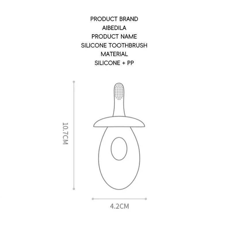 فرشاة أسنان ذات شعيرات ناعمة للأطفال، مقبض غير قابل للانزلاق، فرشاة أسنان ذات شعيرات ناعمة وكثيفة للغاية، للعناية باللثة للأطفال