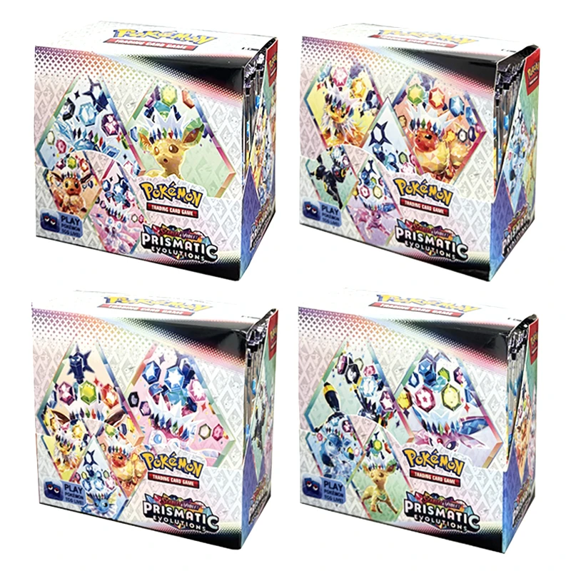 324/360Pcs/Set Pokemon Card Scarlet&Violet Prismatic Evolutions Surging Sparks 151 Prism English Booster Battle Transaction Card