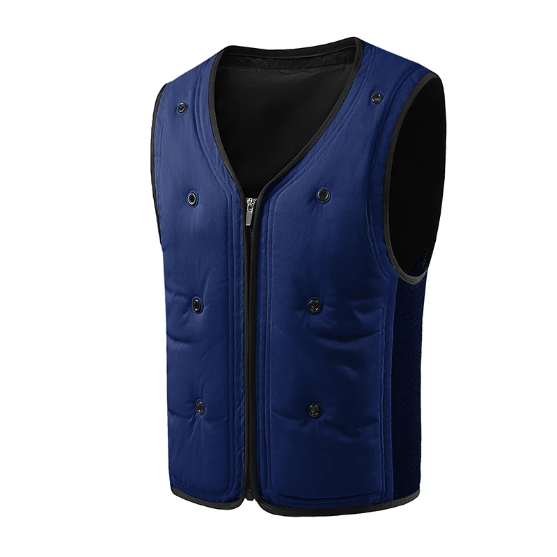 Summer Water Injection Ice Bag Vest Mens Air Conditioning