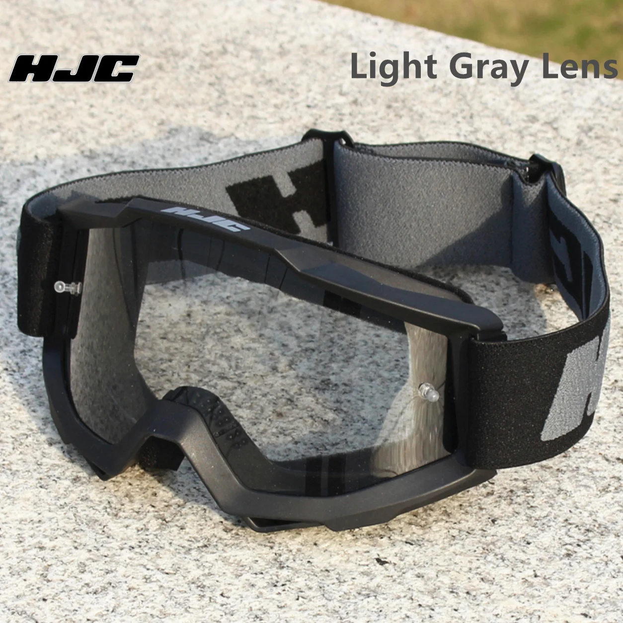 Herren Retro Motorrad-Sonnenbrille Nachtsicht Motocross Schutzbrille MX Fahrbrille Vintage Helm-Brille