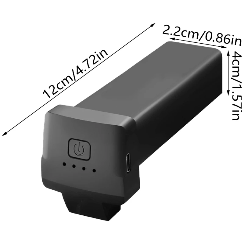 High Capacity Lithium Battery for S155 UAV 7.4V 3800mAh Power Pack Source