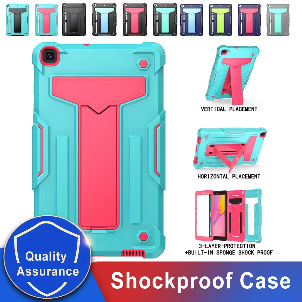 

Case for Samsung Galaxy Tab A 8.0 2019 SM-T290 SM-T295 SM-T297 Heavy Duty Protective Cover Shockproof Safe Cover
