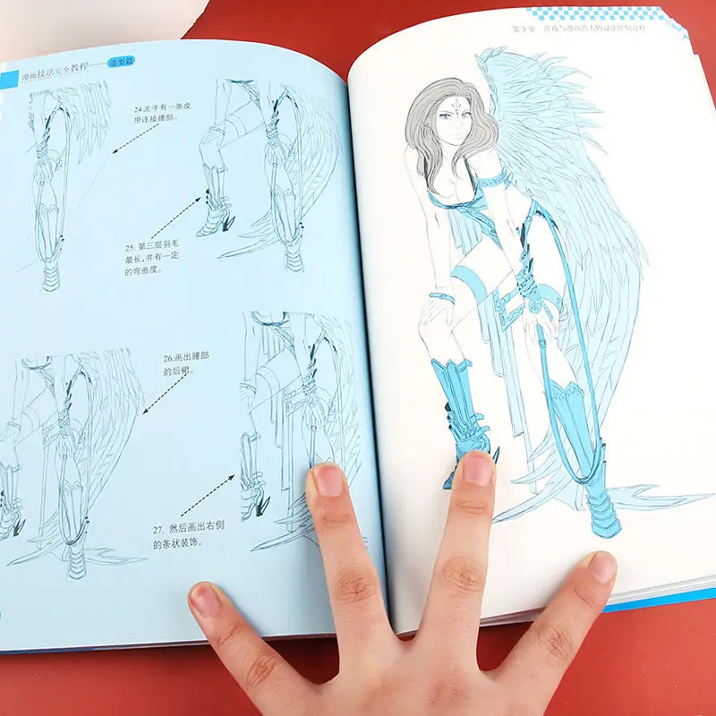 Comic Techniques - Modeling Chapter Comic Sketch Techniques Complete Tutorial Zero Basic Learning Comic Sketch Techniques Books