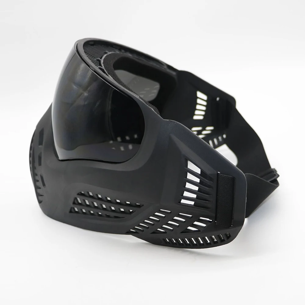 # NewNew Maschera tattica Phantom con occhiali antiappannamento Esercito Militare Airsoft Maschera integrale CS Caccia Paintball Maschera protettiva