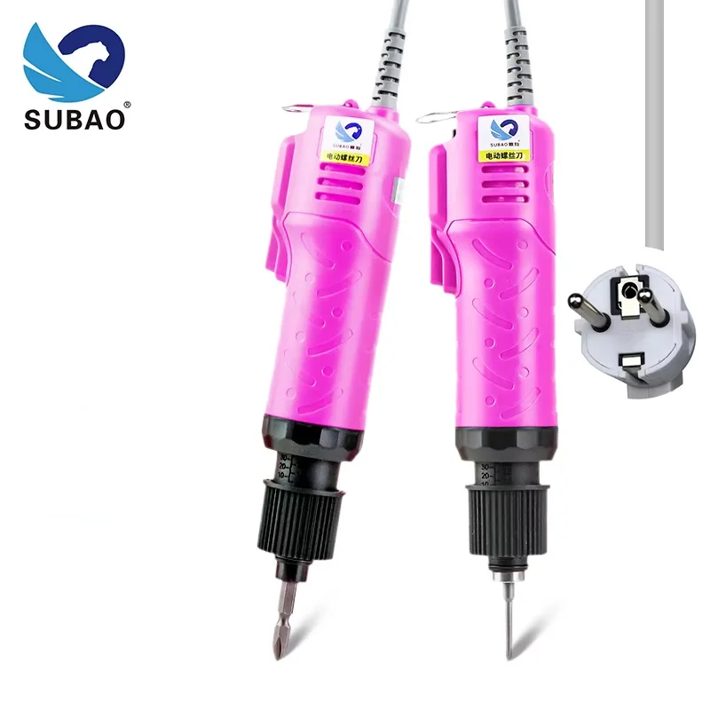 

SUBAO straight handle short electric screwdriver small mini 801 screwdriver 220V straight tool for home industrial DIY project