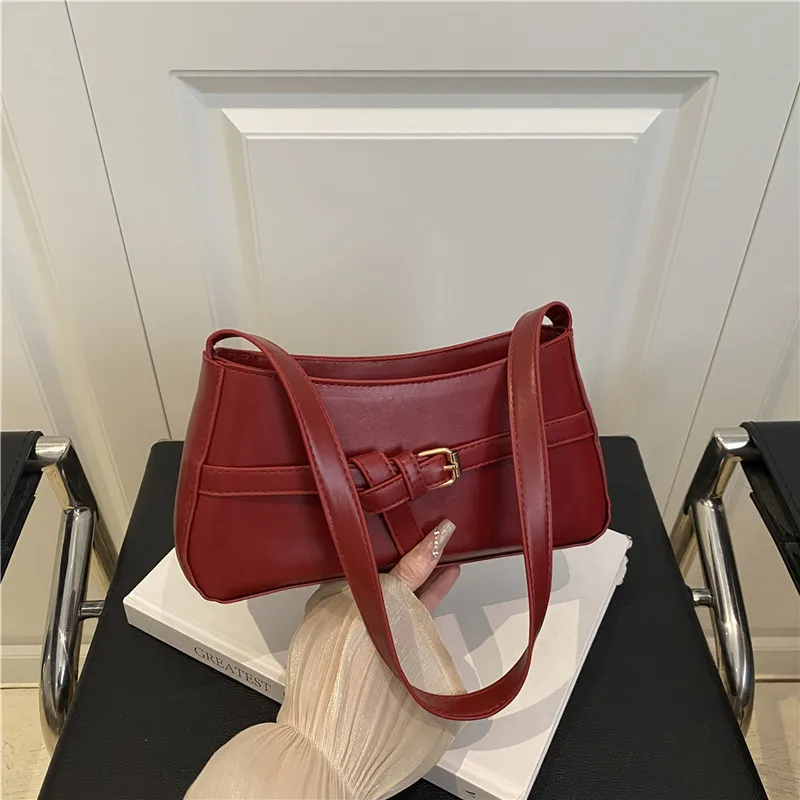 

2025 Trendy Underarm Bag, Minimalist Shoulder Purse for Women, Autumn Winter Crossbody Tote, Niche Day to Night Bag, Textured