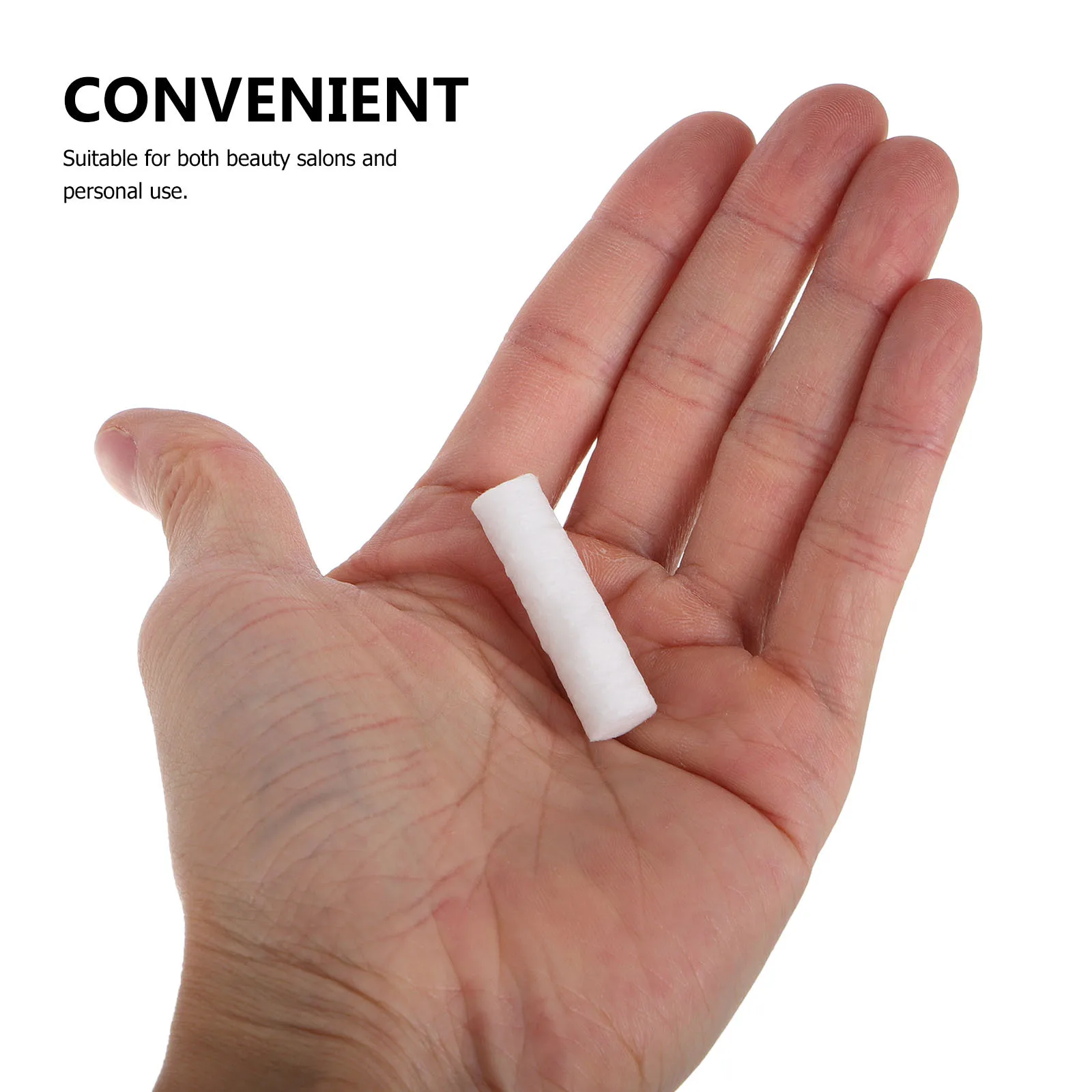 50 قطعة من لوازم أحمر الشفاه للاستعمال مرة واحدة، عصا قطنية لإجراءات الوشم الاحترافية، عصا قطنية سهلة التلوين وشم الشفاه #6