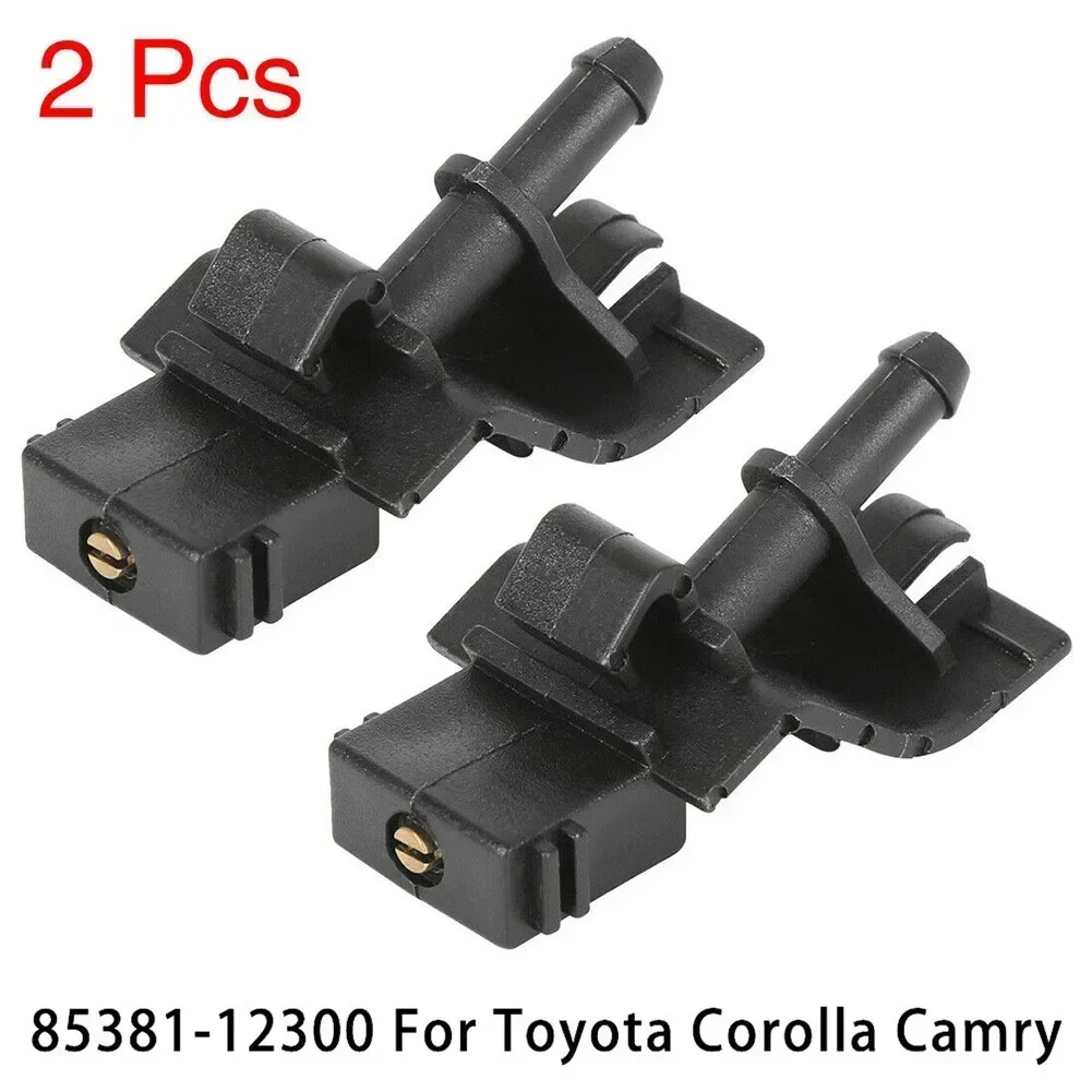 2pcs 85381-12300 Windshield Washer Nozzle Jet Spray For Toyota For Corolla 8538112300 Windshield Water Washer Nozzle Jetting