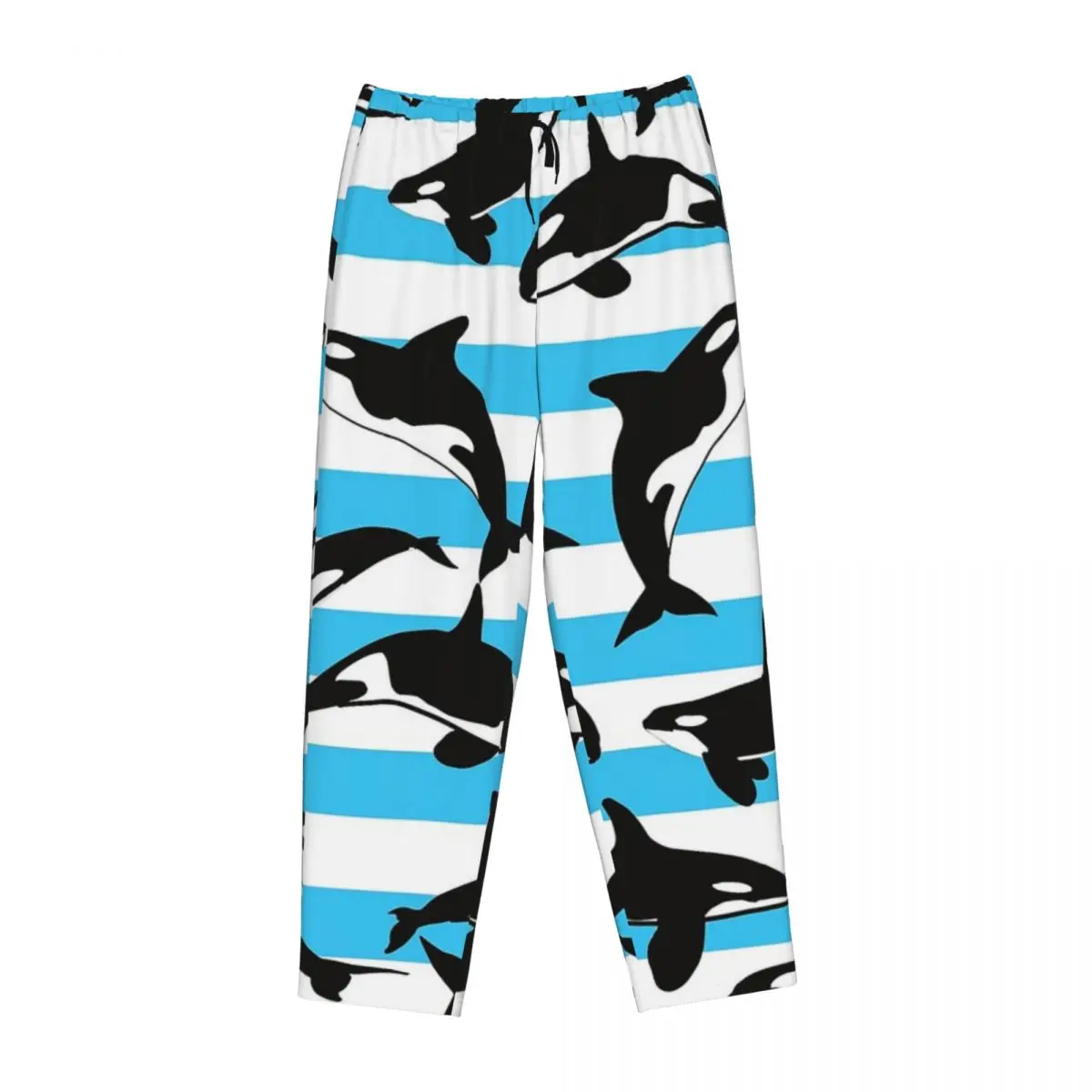 

Женские пижамные штаны Orca Killer Whale на заказ, одежда для сна с карманами