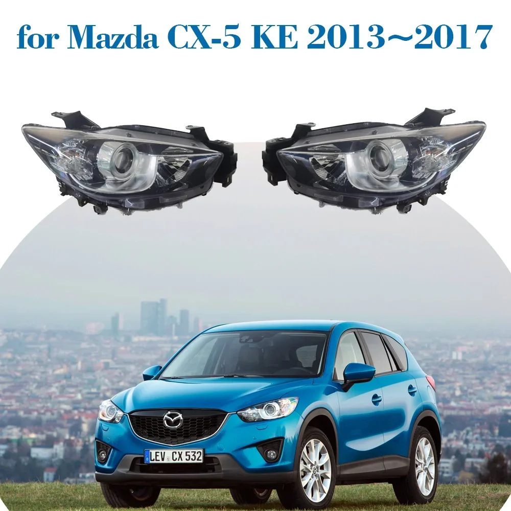 

Car Headlights Assembly for Mazda CX-5 CX5 KE 2013~2017 2014 2015 2016 Fog Light Halogen Corner Side Lamp Warning LED Accessorie